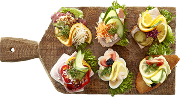 Klassiske smørrebrød i Thisted